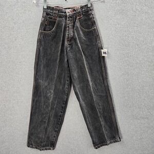 VINTAGE‎ North West Blue Women Jeans 10 Gray Baggy Skater Y2K Goth Grunge